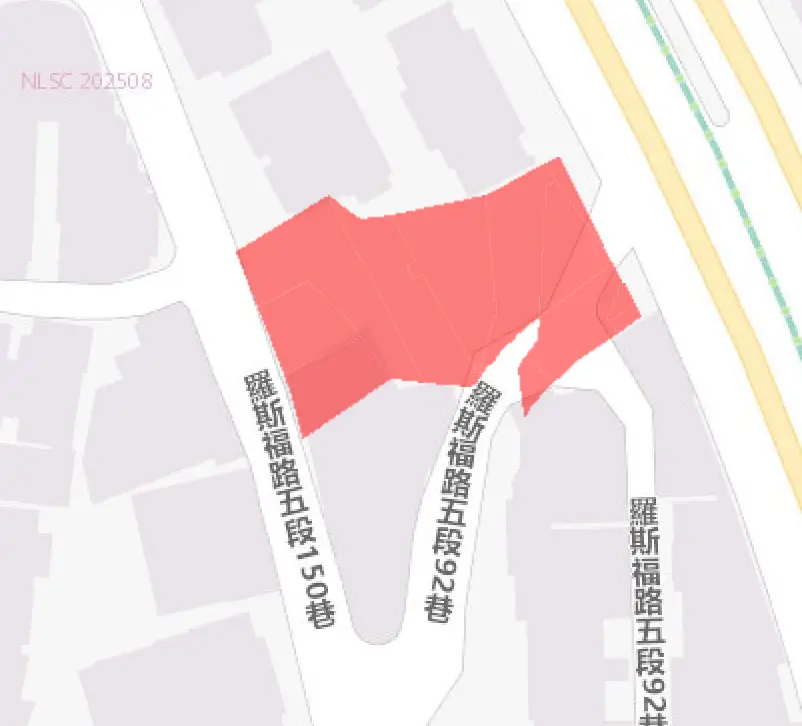友座萬隆段一小段-基地位置
